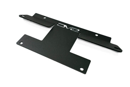 DV8 Offroad 21-22 Ford Bronco Factory Front Bumper Licence Relocation Bracket - Front