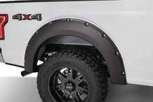 Bushwacker 15-17 Ford F-150 Styleside Pocket Style Flares 4pc 67.1/78.9/97.6in Bed - Black