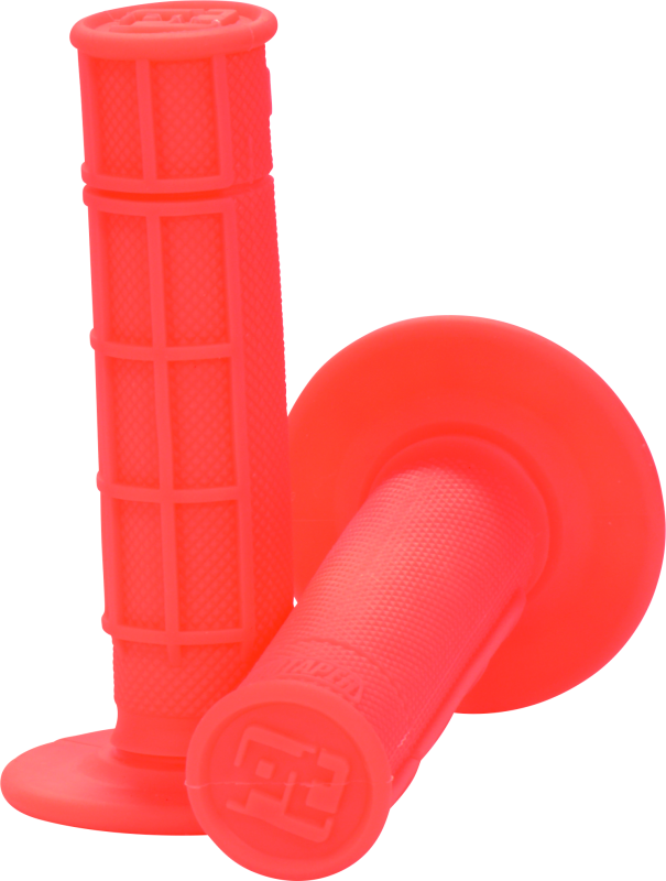 ProTaper 1/2 Waffle Grips - Neon Red