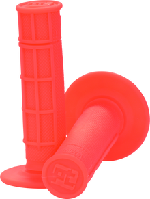 ProTaper 1/2 Waffle Grips - Neon Red