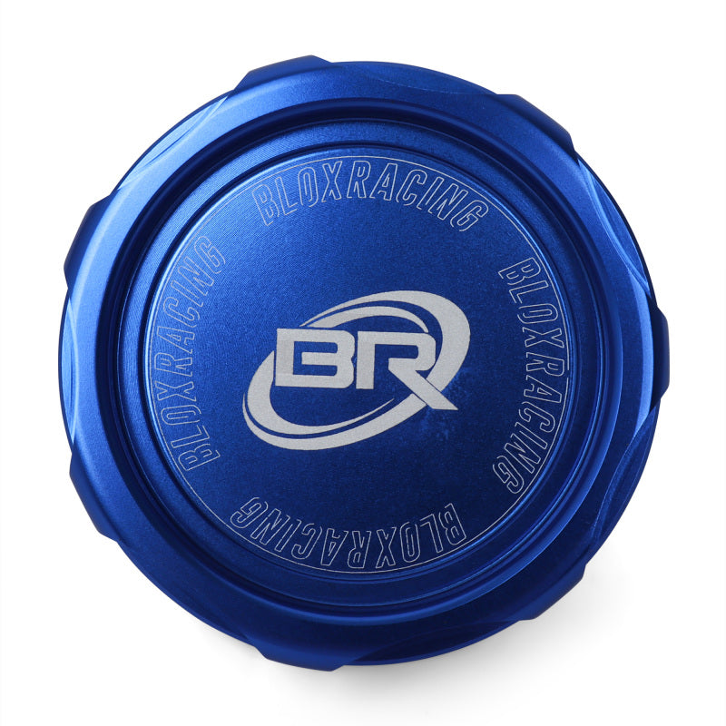 BLOX Racing Billet Honda Oil Cap - Blue