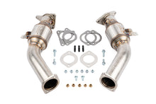 AMS Performance VR30DDTT Street Lower Downpipes w/GESI Catalytic Converter