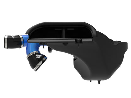 aFe 21-22 Ford F-150 Raptor V6-3.5L(tt) Momentum XP Cold Air Intake System - Blue w/ Pro 5R Filter