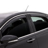 AVS 13-18 Nissan Sentra Ventvisor In-Channel Front & Rear Window Deflectors 4pc - Smoke