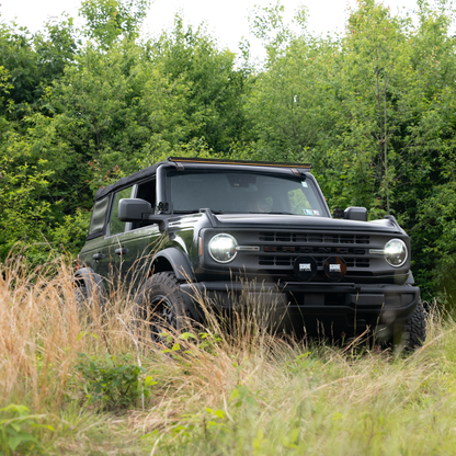 Borne Off-Road 7in Round Light Cover Black