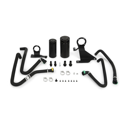 Mishimoto 11-14 Ford F-150 EcoBoost 3.5L Baffled Oil Catch Can Kit - Black