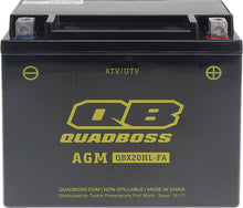 QuadBoss Maintenance-Free AGM Battery QBX20HL-FA