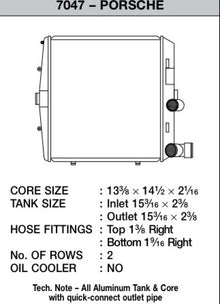 CSF 05-11 Porsche 911 Carrera/GT3 RS (997) Left Side Radiator