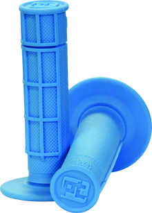 ProTaper 1/2 Waffle Grips - Neon Blue