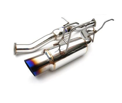 Invidia 08+ WRX Hatch / 08 STi 76mm RACING Titanium Tip Cat-back Exhaust