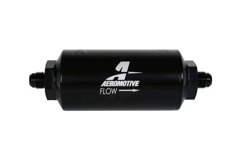 Aeromotive In-Line Filter - (AN-06 Male) 100 Micron Stainless Steel Element