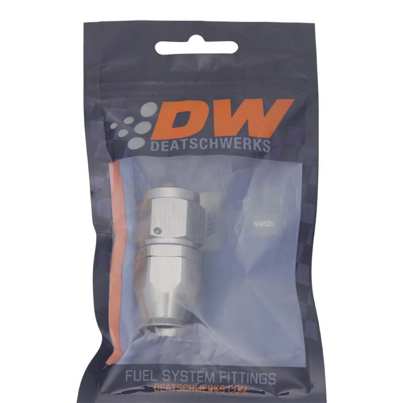 DeatschWerks 8AN Female Swivel Straight Hose End PTFE (Incl. 1 Olive Insert)