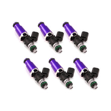 Injector Dynamics 1340cc Injectors - 60mm Length - 14mm Purple Top - 14mm Lower O-Ring (Set of 6)