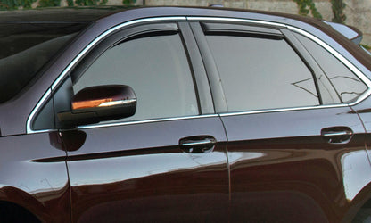 AVS 01-07 Ford Escape Ventvisor In-Channel Front & Rear Window Deflectors 4pc - Smoke