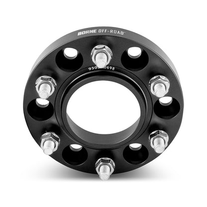 Borne Off-Road Wheel Spacers - 6x139.7 - 78.1 - 50mm - M14x1.5 - Black