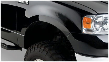 Bushwacker 04-08 Ford F-150 Styleside Pocket Style Flares 4pc 66.0/78.0/96.0in Bed - Black