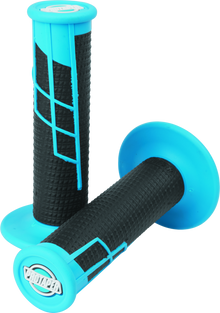 ProTaper Clamp-On 1/2 Waffle Grip - Neon Blue/Black