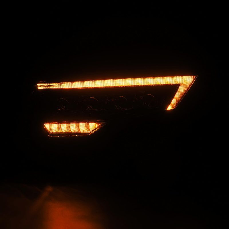 AlphaRex 14-22 Toyota 4Runner (2021 Req. Conv) NOVA LED Proj HL Alpha-Blk Actv Lgt Seq. Sig + SB DRL