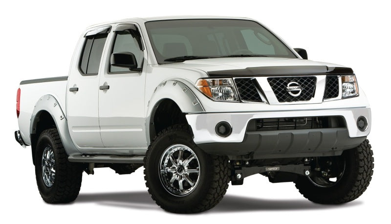 Bushwacker 06-14 Nissan Frontier Styleside Boss Pocket Style Flares 4pc 58.6in Bed - Black