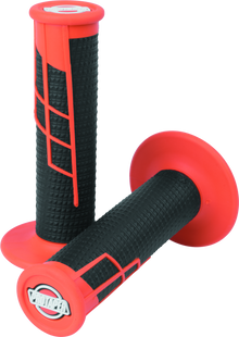 ProTaper Clamp-On 1/2 Waffle Grip - Orange/Black