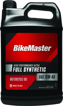 BikeMaster 10W40 Full Synthetic Oil - Gallon