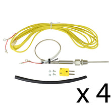 AEM Single K-Type Thermocouple Kit - 4 Pack