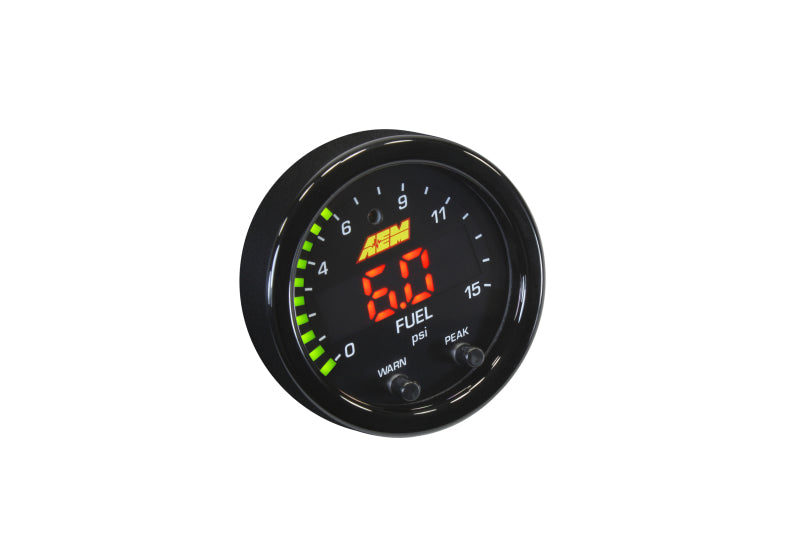 AEM X-Series Pressure 0-15psi Gauge Kit