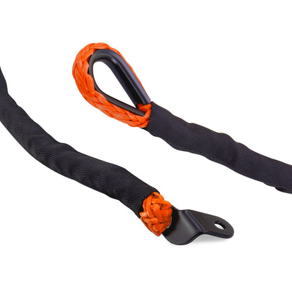 Borne Off-Road Synthetic Rope - 3/8in x 85ft - Orange