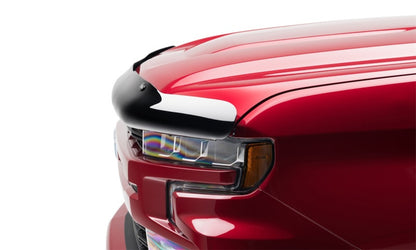 AVS 01-03 Ford Ranger Edge (w/Raised Pwrdome Hood) High Profile Bugflector II Hood Shield - Smoke