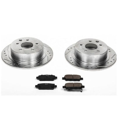 Power Stop 02-06 Nissan Altima Rear Z23 Evolution Sport Brake Kit