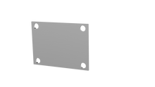 QTP Bolt-On QTEC Low Profile Cover Plate