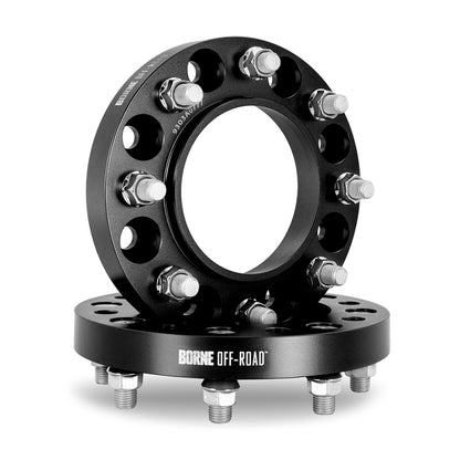 Borne Off-Road Wheel Spacers 8x180 124.1 32 M14 Black