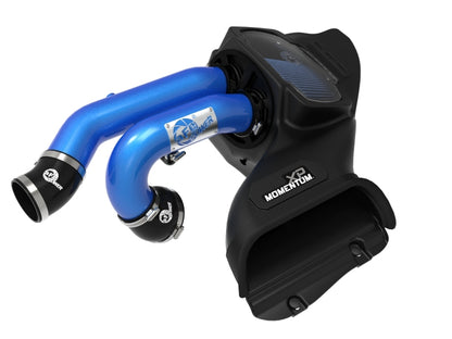 aFe 21-22 Ford F-150 Raptor V6-3.5L(tt) Momentum XP Cold Air Intake System - Blue w/ Pro 5R Filter