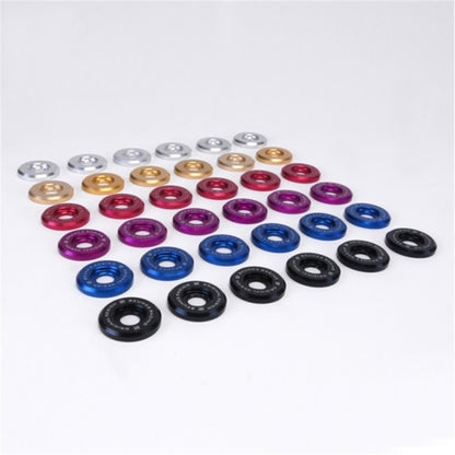 Skunk2 Small Fender Black Anodized Washer Kit (6 Pcs.)