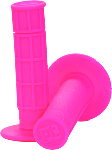 ProTaper 1/2 Waffle Grips - Neon Pink