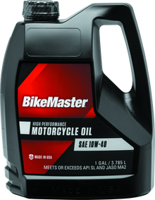 BikeMaster 10W40 Performance Oil - Gallon