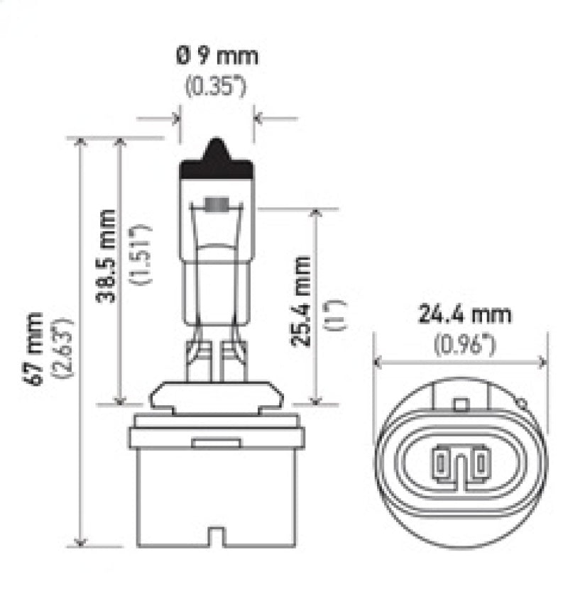 Hella Bulb 893 12V 375W Xen Wht Xb (2)