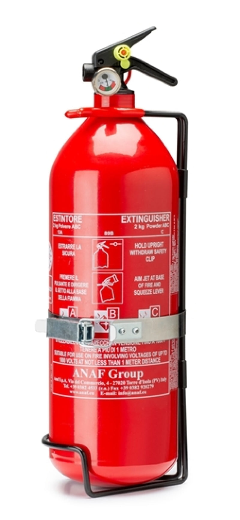 Sparco 2 Liter Handheld Steel Extinguisher