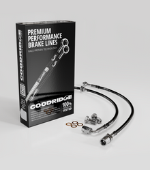 Goodridge 08-15 Mitsubishi Lancer Stainless Steel Front Brake Lines