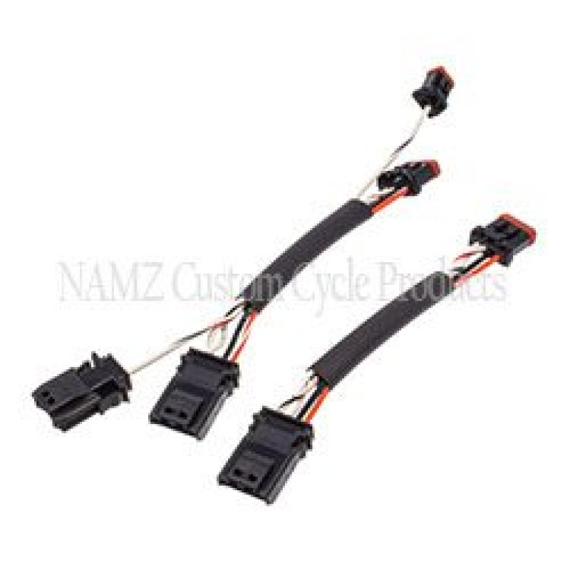 NAMZ 2012+ V-Twin Dyna Handlebar Control Xtension Harness 4in.