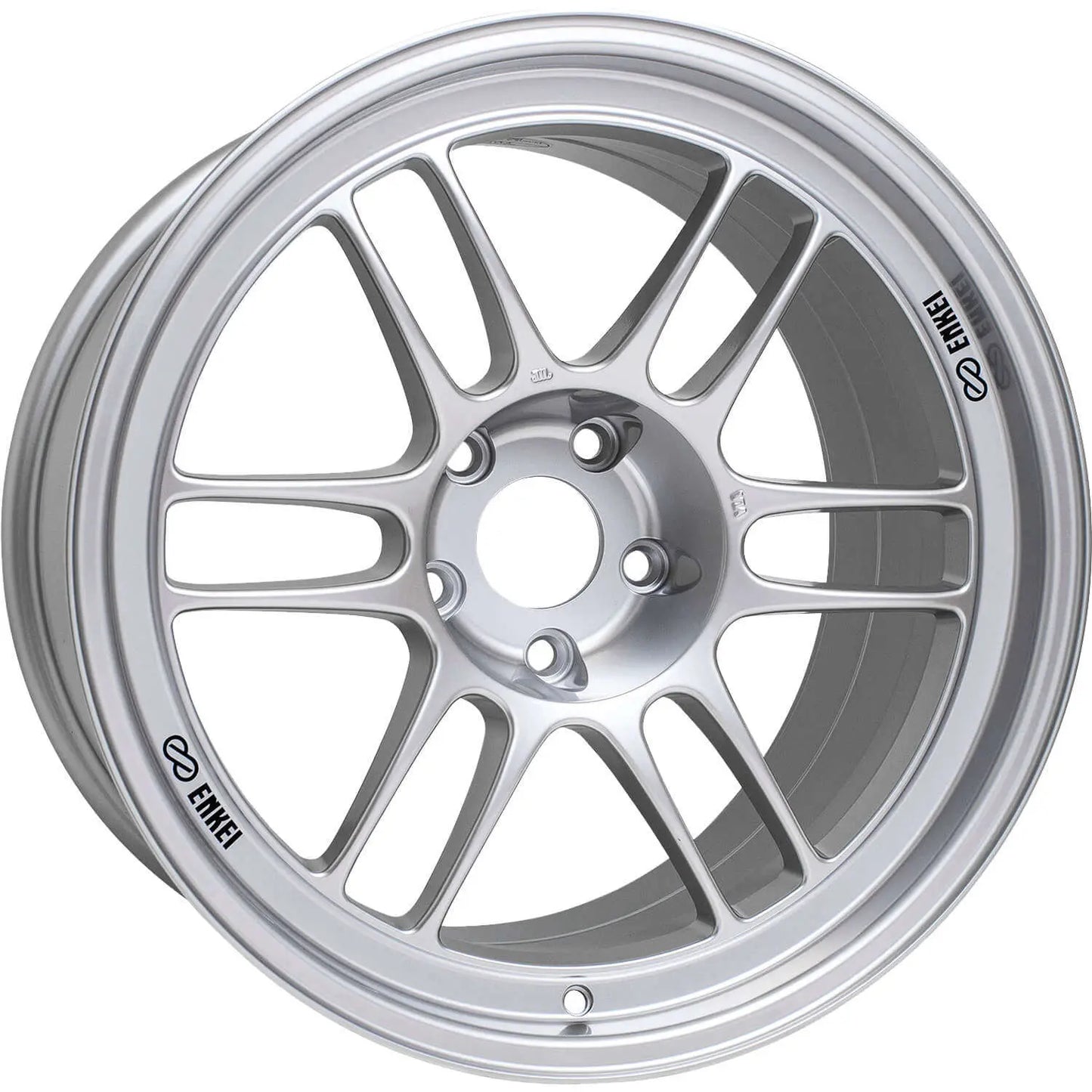 Enkei RPF1 17x9 5x114.3 22mm Offset 73mm Bore Silver Wheel